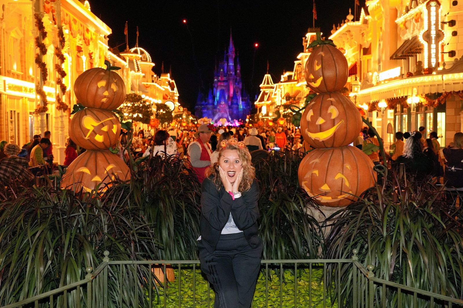 María en Magic Kingdom